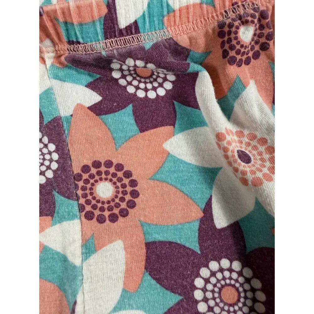 Kickee Pants Pasque Flower Bamboo Long Sleeve Pajamas size 4